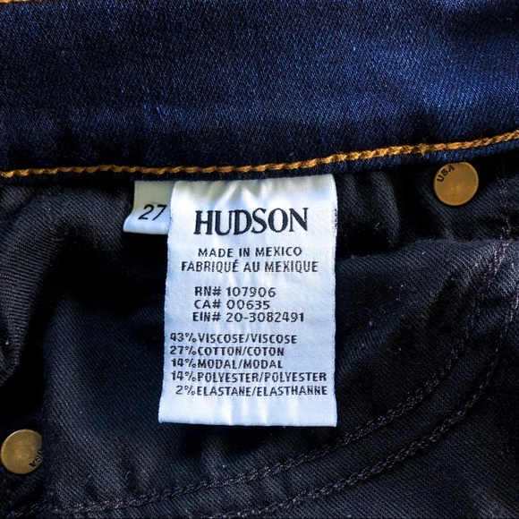 Hudson Jeans Barbara High Rise Super Skinny Ankle - Picture 9 of 10